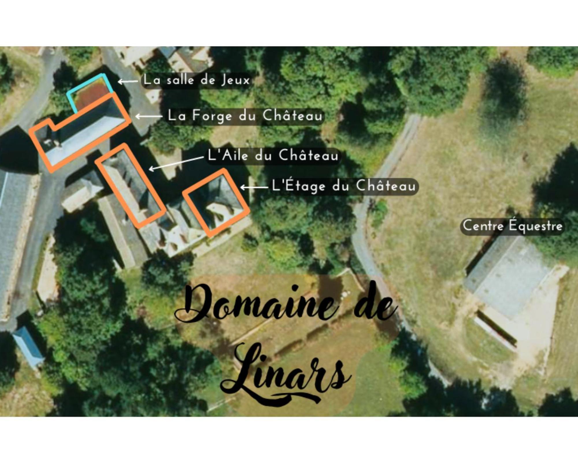 Le Domaine De Linars - L'Aile Du Chateau Villa Le Truel Bagian luar foto